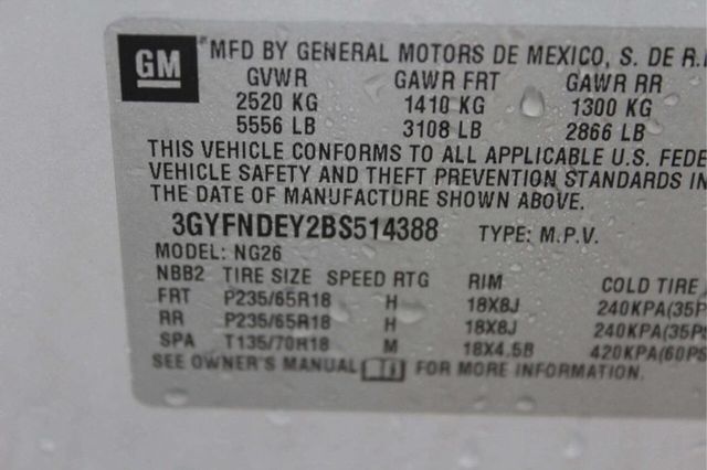 2011 Cadillac SRX AWD 4dr Luxury Collection - 22995189 - 9