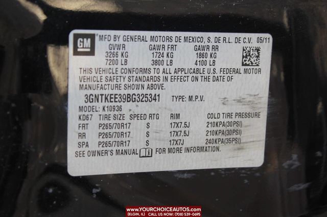 2011 Chevrolet Avalanche 4WD Crew Cab LS - 22798386 - 22