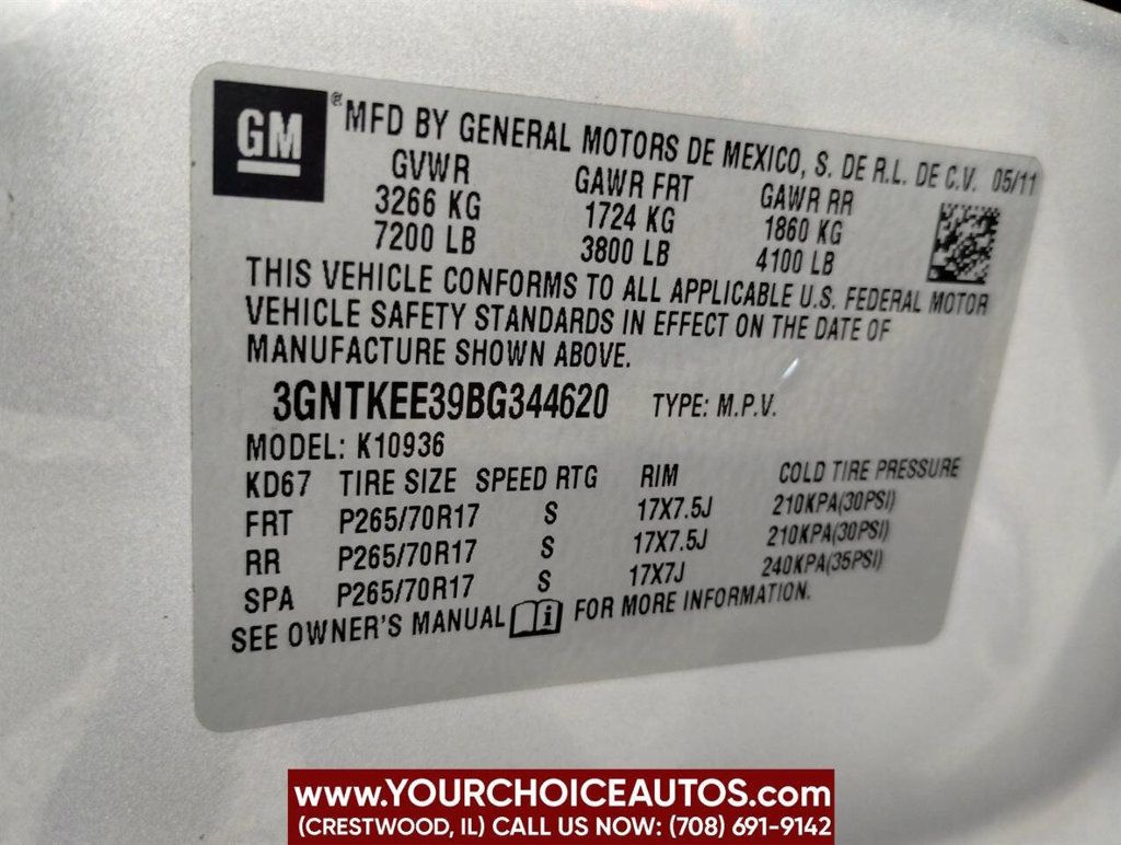 2011 Chevrolet Avalanche 4WD Crew Cab LS - 22849589 - 32