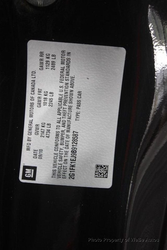 2011 Chevrolet Camaro 2dr Coupe 2SS - 22855811 - 33