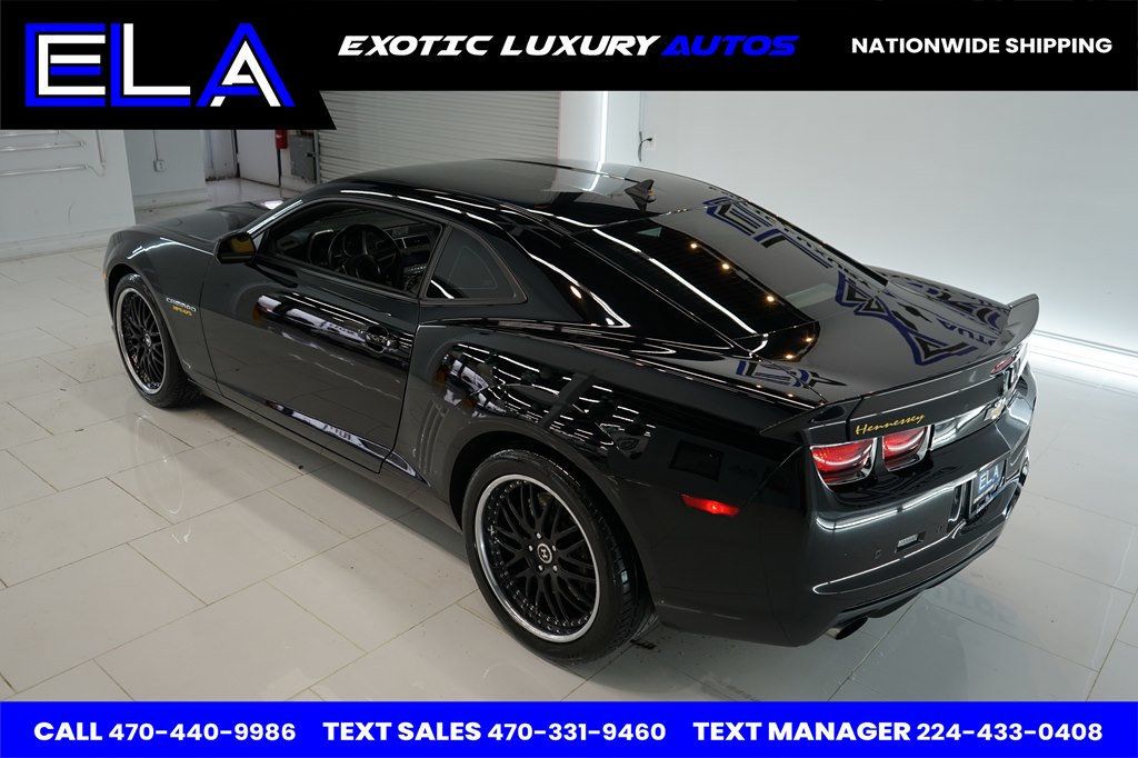 2011 Chevrolet Camaro HENNESSY HPE SERIAL # 38 ! REAL PLAQ INSIDE ENGINE BAY AS WELL  - 22780970 - 10