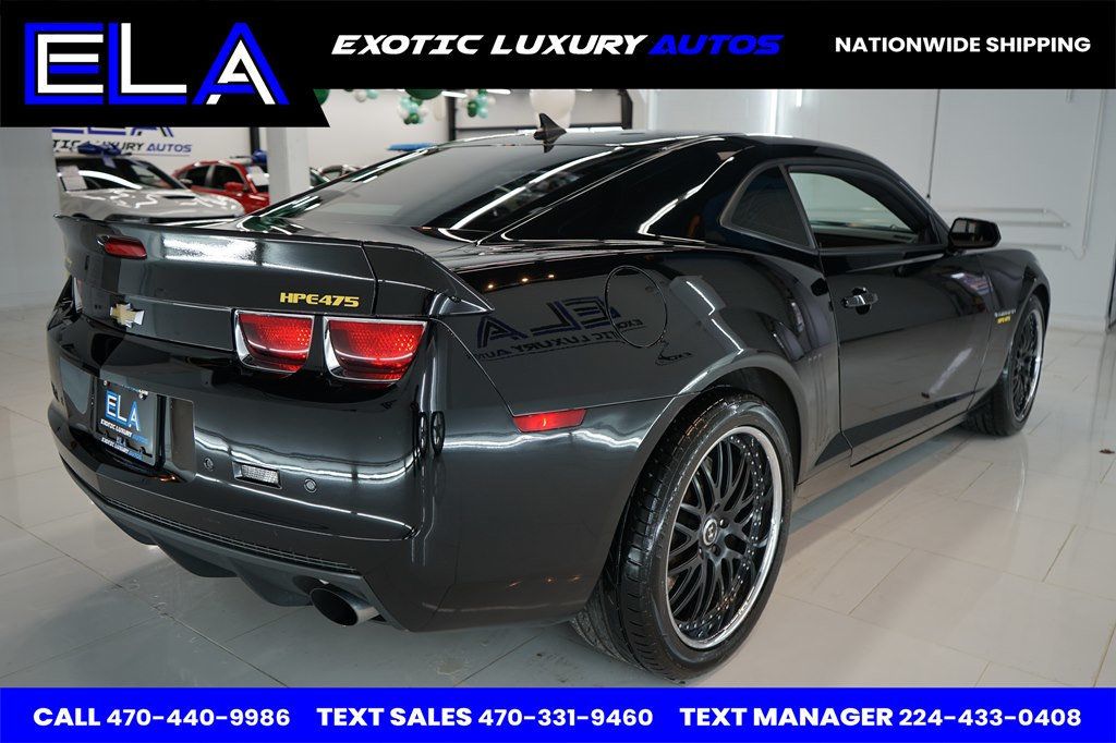 2011 Chevrolet Camaro HENNESSY HPE SERIAL # 38 ! REAL PLAQ INSIDE ENGINE BAY AS WELL  - 22780970 - 15