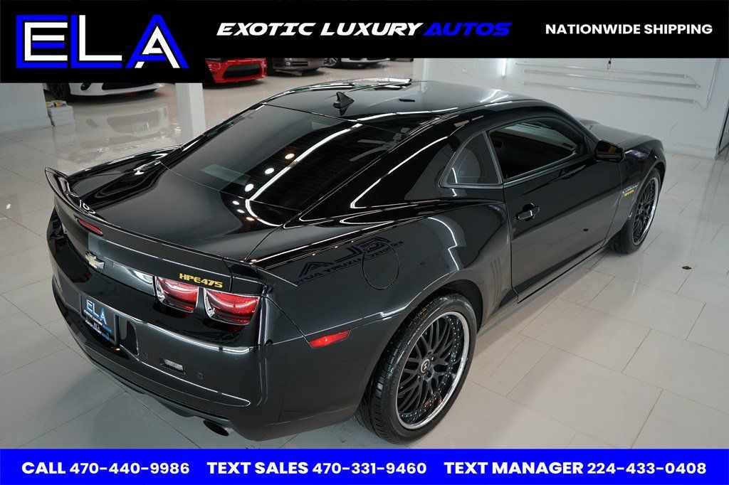 2011 Chevrolet Camaro HENNESSY HPE SERIAL # 38 ! REAL PLAQ INSIDE ENGINE BAY AS WELL  - 22780970 - 16