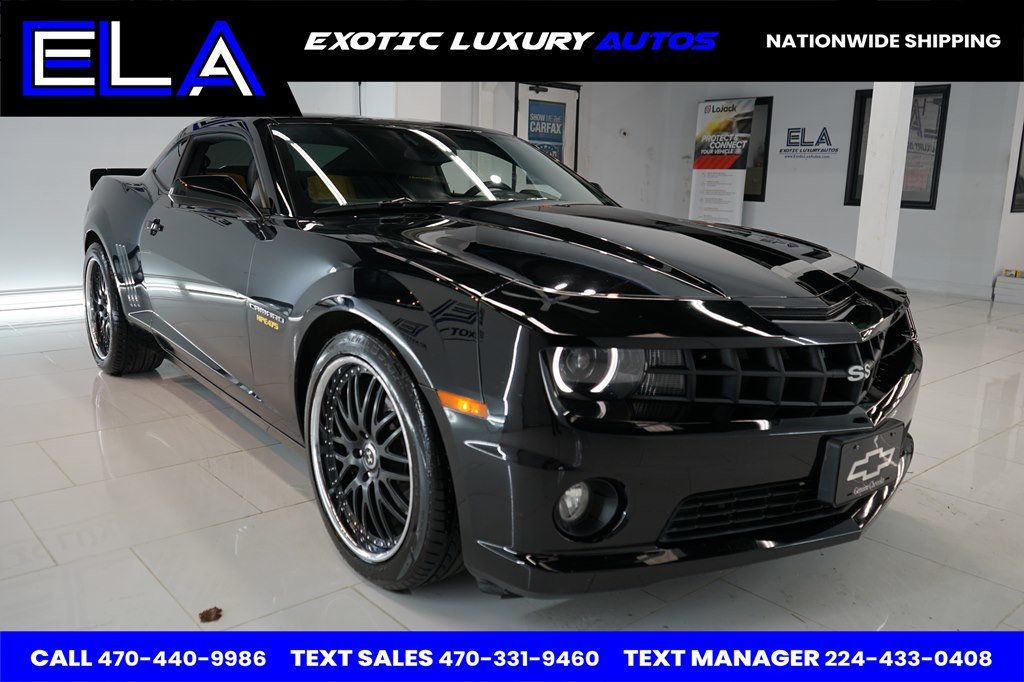 2011 Chevrolet Camaro HENNESSY HPE SERIAL # 38 ! REAL PLAQ INSIDE ENGINE BAY AS WELL  - 22780970 - 19