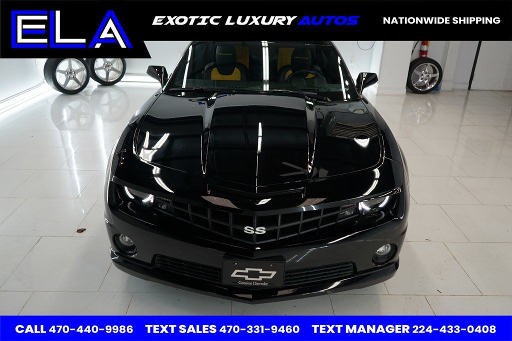 2011 Chevrolet Camaro HENNESSY HPE SERIAL # 38 ! REAL PLAQ INSIDE ENGINE BAY AS WELL  - 22780970 - 21