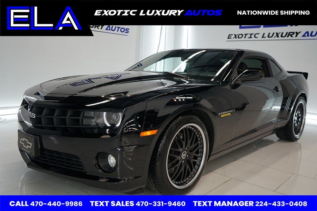 2011 Chevrolet Camaro HENNESSY HPE SERIAL # 38 ! REAL PLAQ INSIDE ENGINE BAY AS WELL  - 22780970 - 3