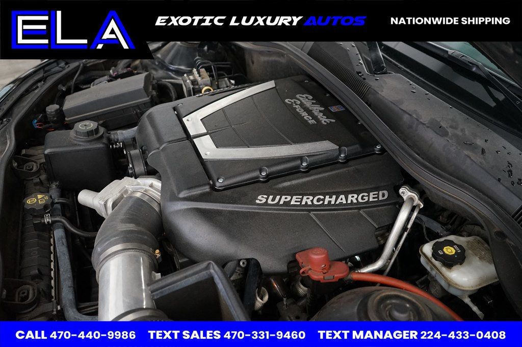 2011 Chevrolet Camaro HENNESSY HPE SERIAL # 38 ! REAL PLAQ INSIDE ENGINE BAY AS WELL  - 22780970 - 46