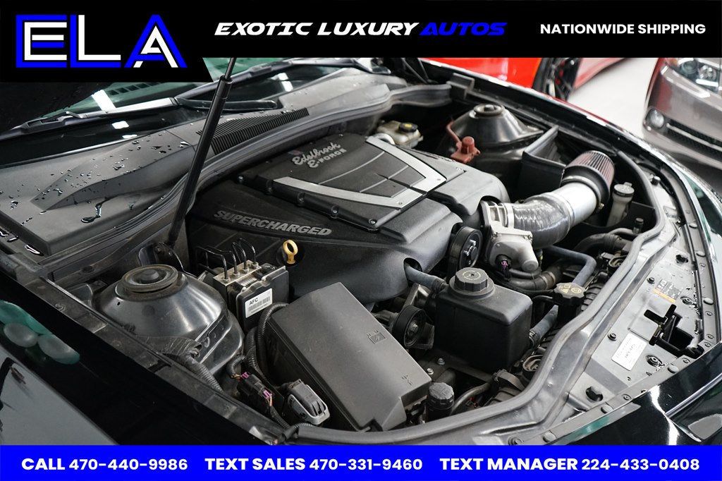 2011 Chevrolet Camaro HENNESSY HPE SERIAL # 38 ! REAL PLAQ INSIDE ENGINE BAY AS WELL  - 22780970 - 47