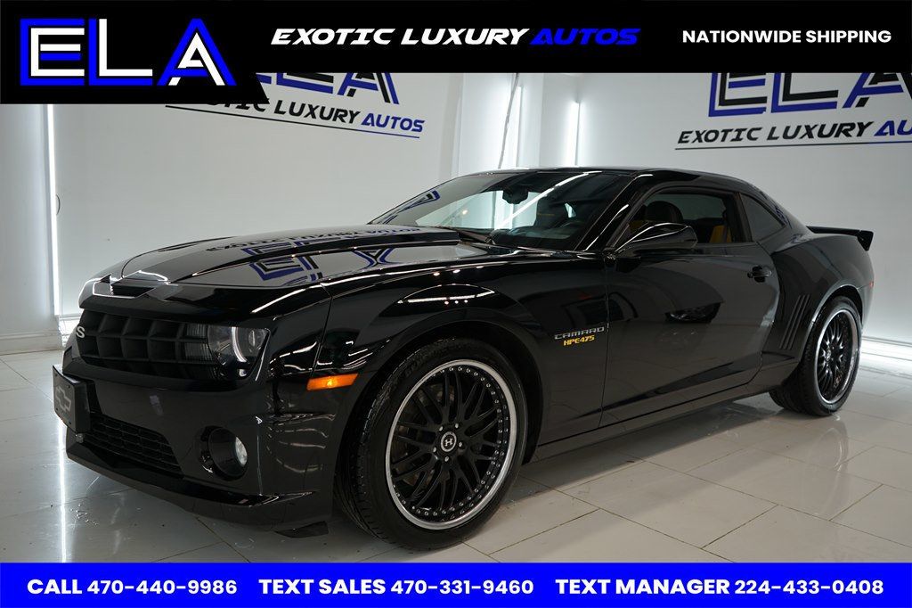 2011 Chevrolet Camaro HENNESSY HPE SERIAL # 38 ! REAL PLAQ INSIDE ENGINE BAY AS WELL  - 22780970 - 4