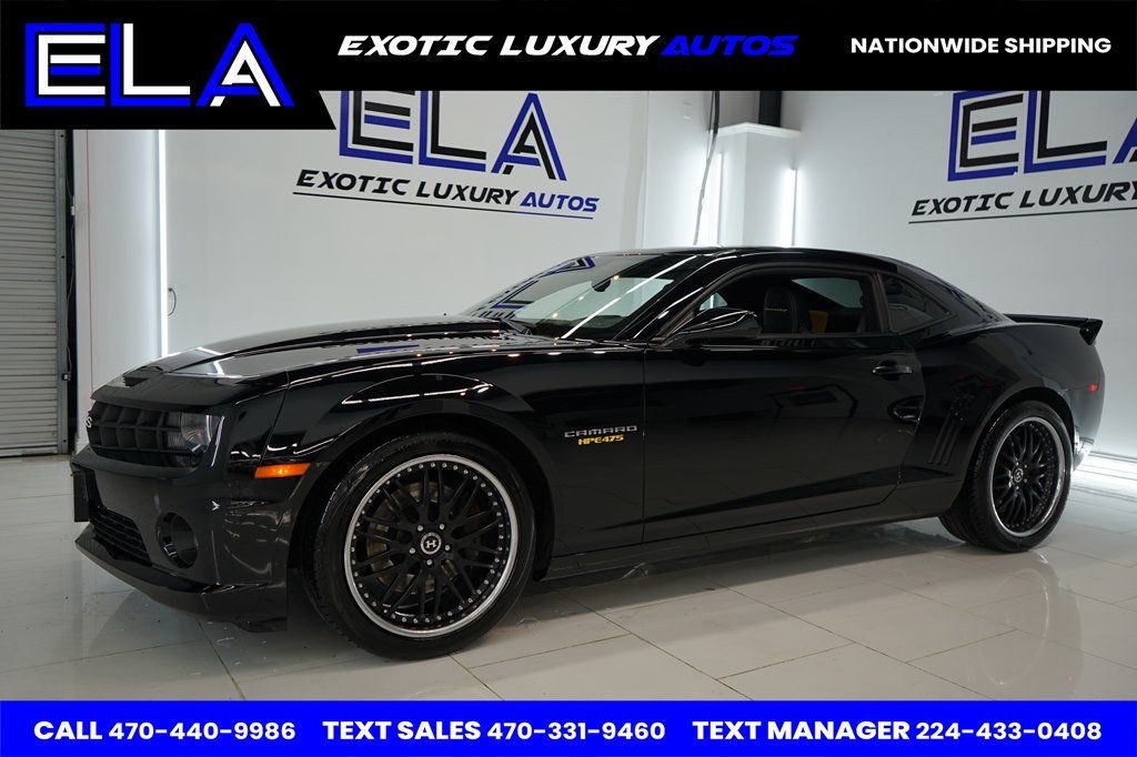 2011 Chevrolet Camaro HENNESSY HPE SERIAL # 38 ! REAL PLAQ INSIDE ENGINE BAY AS WELL  - 22780970 - 5