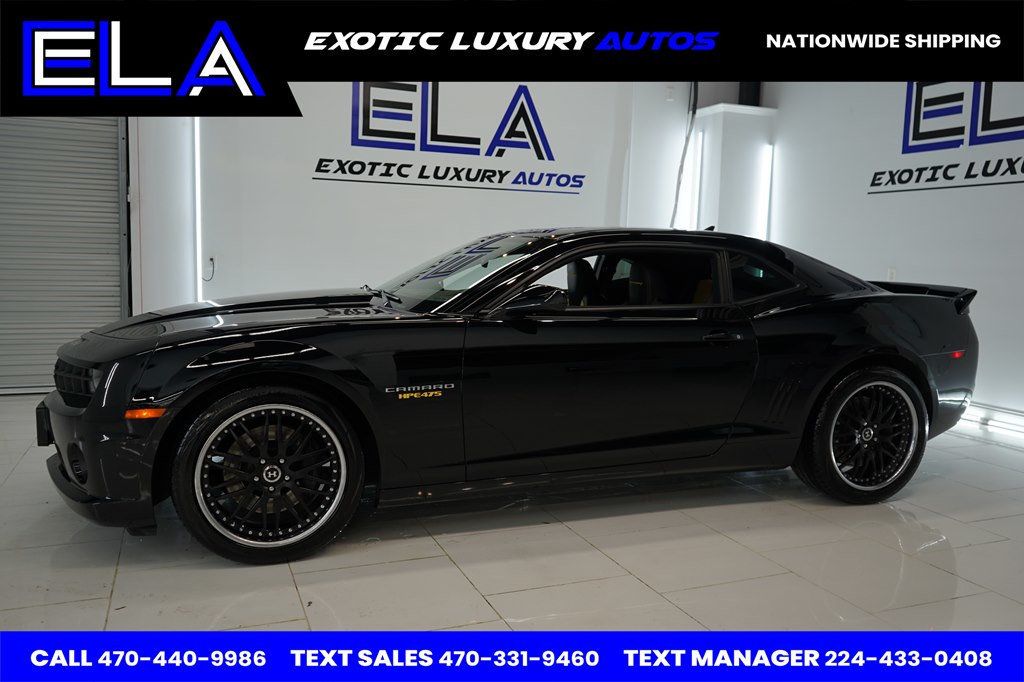 2011 Chevrolet Camaro HENNESSY HPE SERIAL # 38 ! REAL PLAQ INSIDE ENGINE BAY AS WELL  - 22780970 - 6