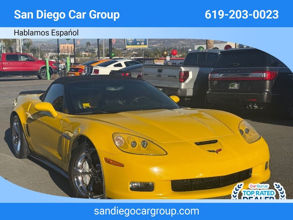 2011 Chevrolet Corvette 2dr Convertible Z16 Grand Sport w/4LT - 22730274 - 0