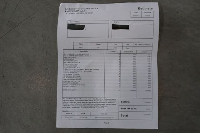 2011 Chevrolet Corvette *Z06 2LZ* *Z07-Performance Pkg* *Cammed w/Heads Re-Done* - 23049251 - 79
