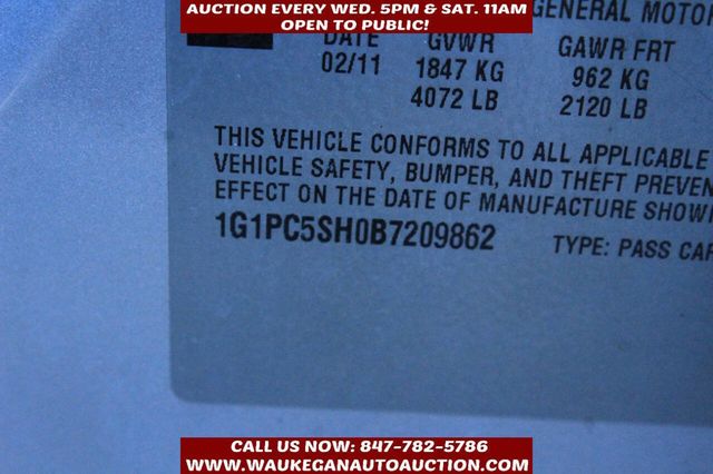 2011 Chevrolet CRUZE 4dr Sedan LS - 22946484 - 9