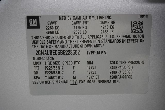 2011 Chevrolet Equinox FWD 4dr LS - 22941108 - 23