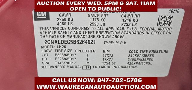 2011 Chevrolet Equinox FWD 4dr LT w/1LT - 22998528 - 10