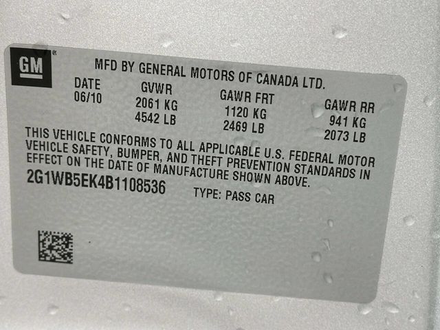 2011 Chevrolet Impala 4dr Sedan LT - 22941941 - 13