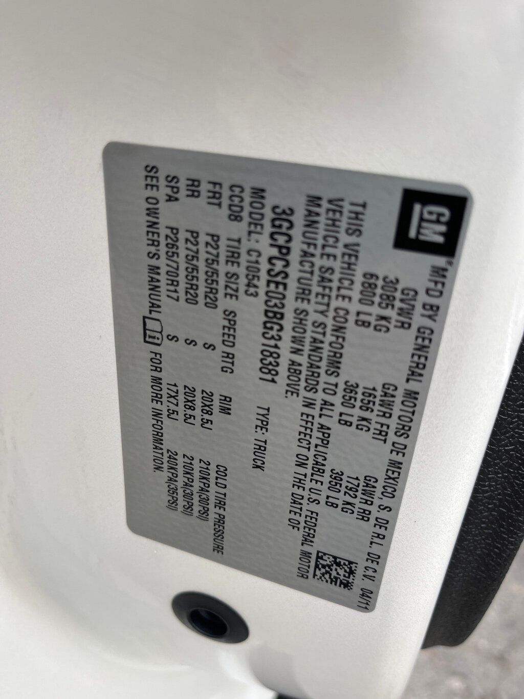 2011 Chevrolet Silverado 1500 2 Wheel Drive Crew Cab Short Bed with Remote Starter - 22986894 - 19