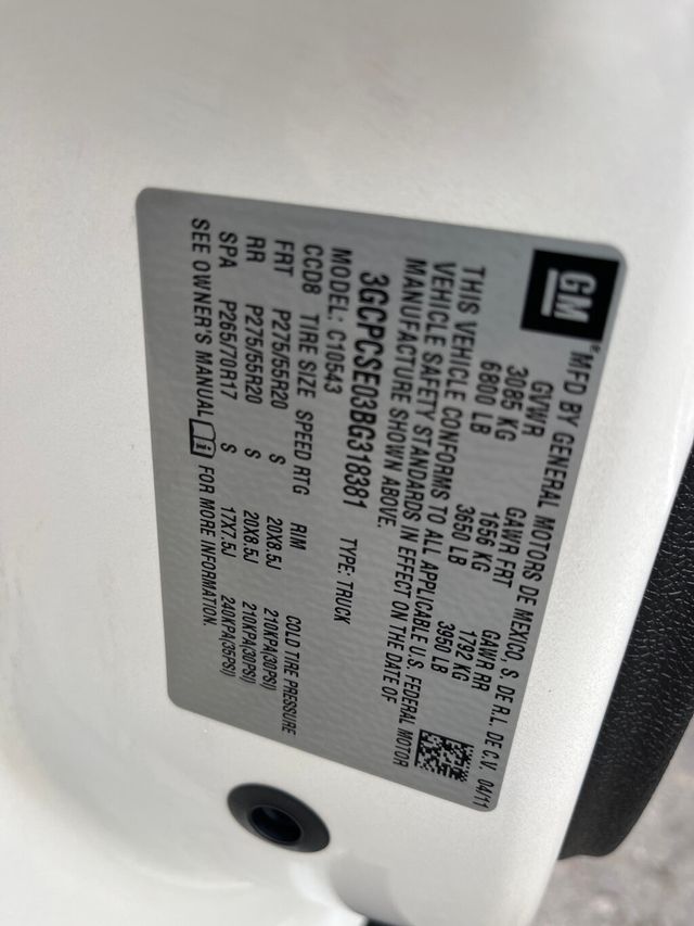 2011 Chevrolet Silverado 1500 2 Wheel Drive Crew Cab Short Bed with Remote Starter - 22986894 - 19