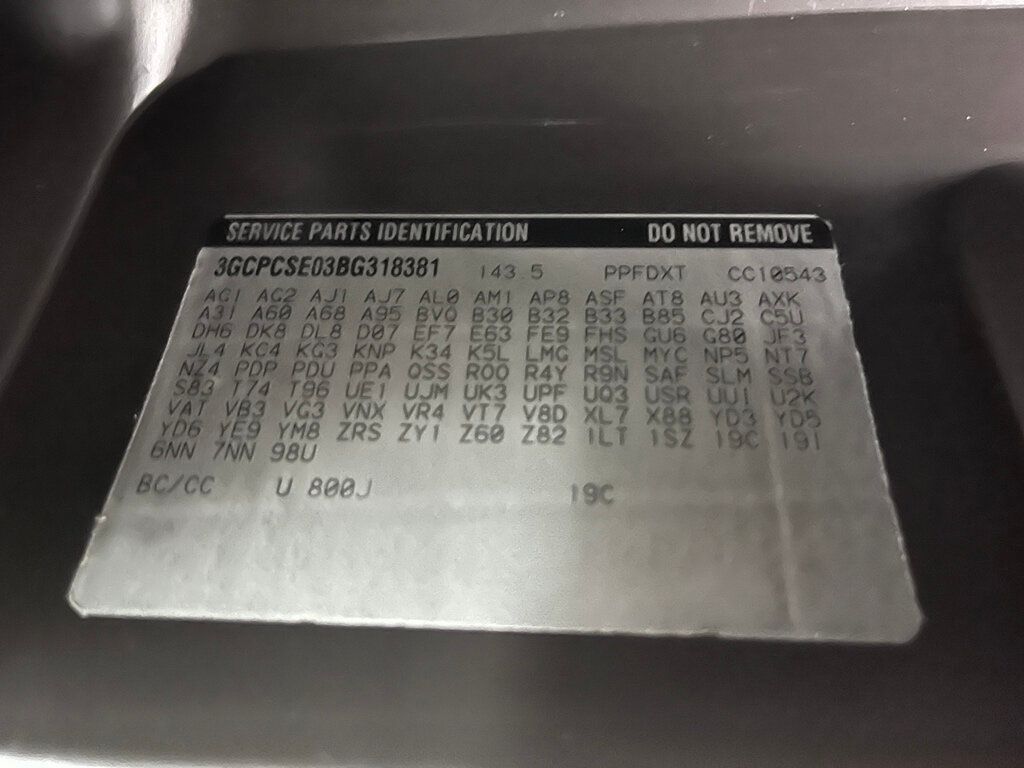 2011 Chevrolet Silverado 1500 2 Wheel Drive Crew Cab Short Bed with Remote Starter - 22986894 - 42