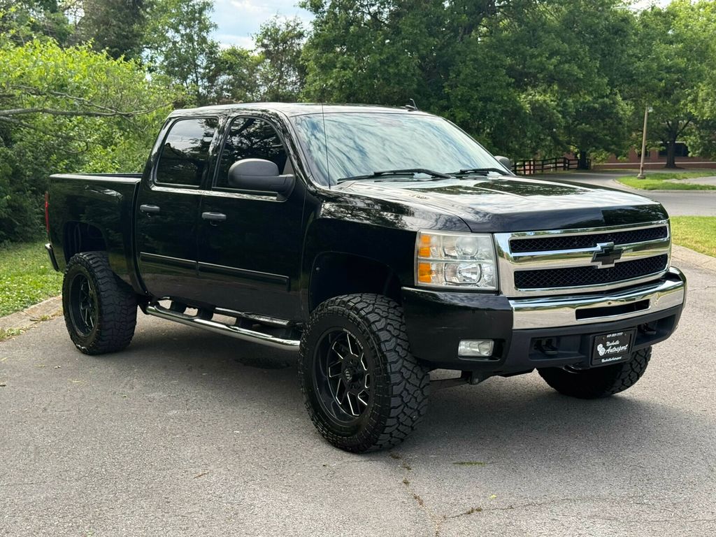 2011 Chevrolet Silverado 1500 Lifted, 35" Tires, 20" Steel Off-Road Wheels, LT Package, 4x4 - 23023495 - 9