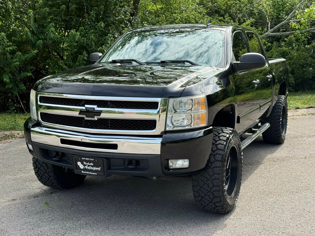 2011 Chevrolet Silverado 1500 Lifted, 35" Tires, 20" Steel Off-Road Wheels, LT Package, 4x4 - 23023495 - 1