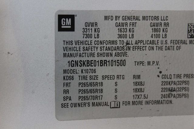 2011 Chevrolet Tahoe 4WD 4dr 1500 LT - 23011875 - 10