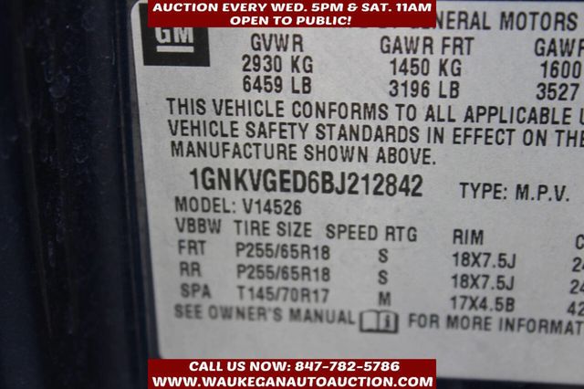 2011 Chevrolet Traverse AWD 4dr LT w/1LT - 22920526 - 9