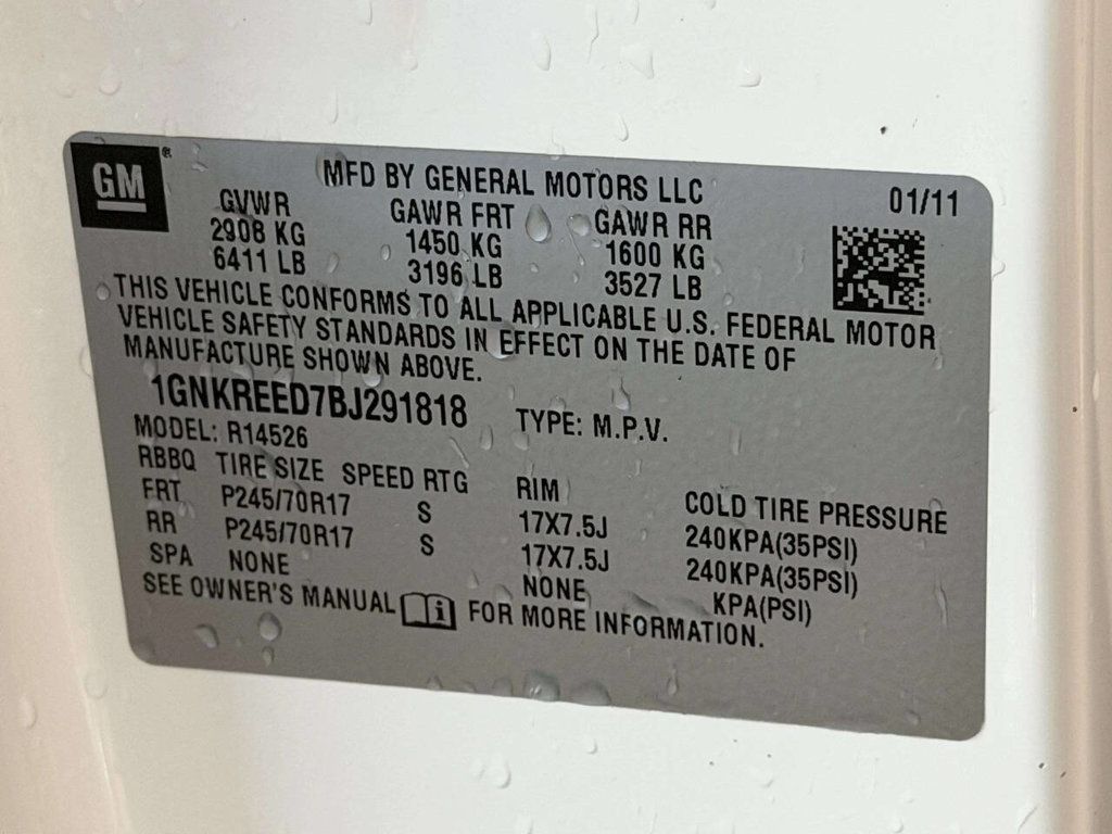 2011 Chevrolet Traverse FWD 4dr LS - 22981215 - 17