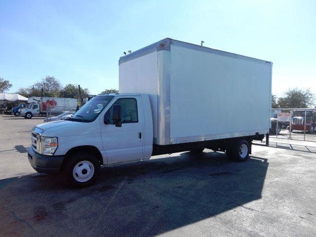 2011 Ford E450 16FT DRY BOX. 96IN HIGH CUBE BOX TRUCK CARGO TRUCK - 21199832 - 0