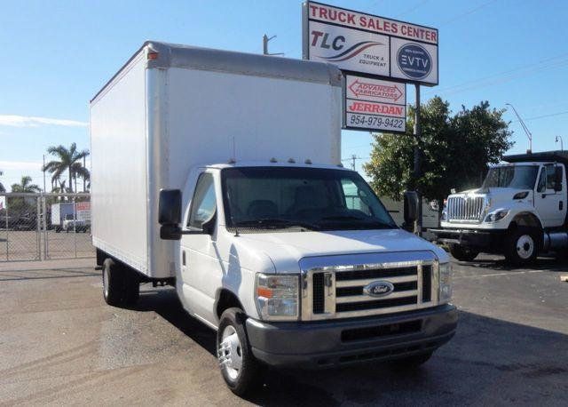2011 Ford E450 16FT DRY BOX. 96IN HIGH CUBE BOX TRUCK CARGO TRUCK - 21199832 - 2