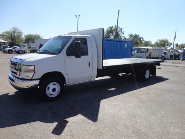 2011 Ford E450 18FT FLATBED PLATFORM BODY.. - 21831907 - 11