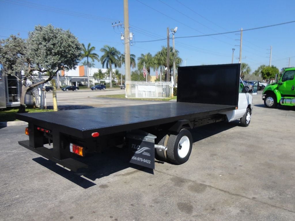 2011 Ford E450 18FT FLATBED PLATFORM BODY.. - 21831907 - 5