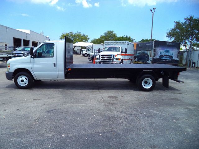 2011 Ford E450 18FT FLATBED PLATFORM BODY.. - 21938352 - 3