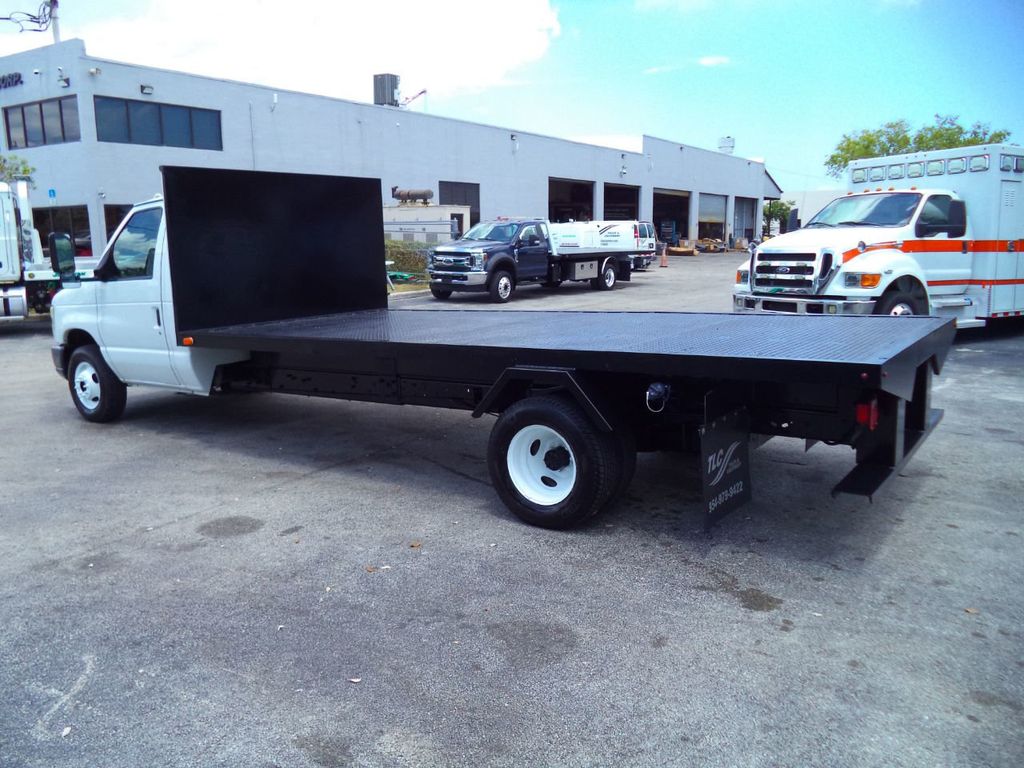2011 Ford E450 18FT FLATBED PLATFORM BODY.. - 21938352 - 4