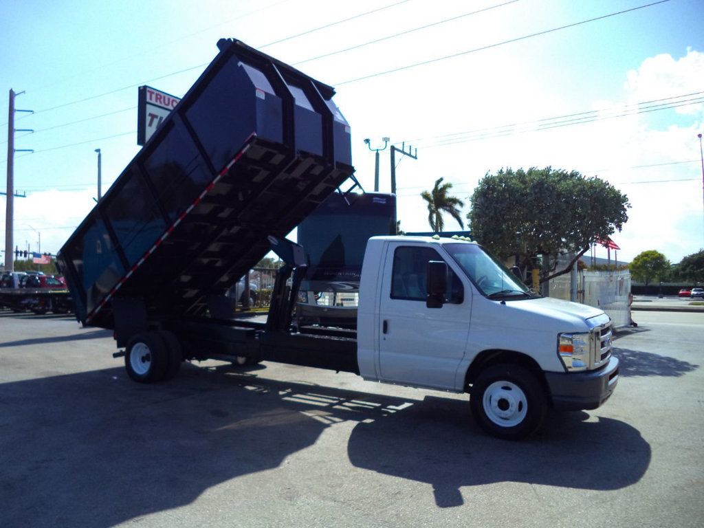 2011 Ford E450 *NEW* 15FT TRASH DUMP TRUCK ..51in SIDE WALLS - 21863443 - 0