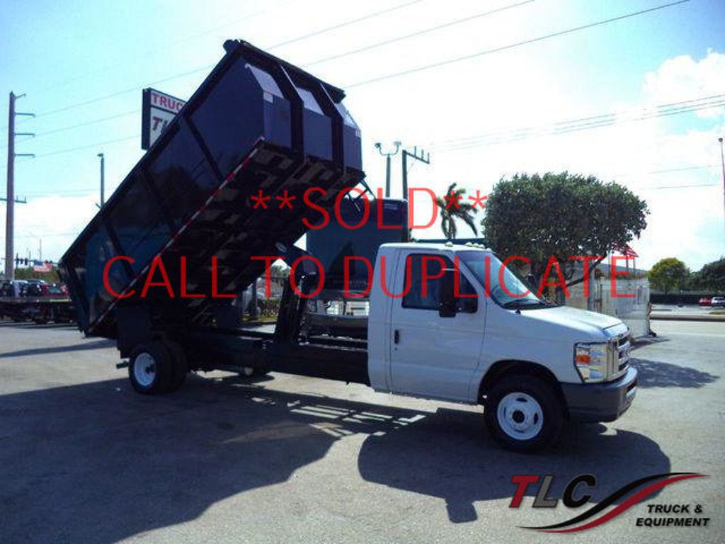 2011 Ford E450 *NEW* 15FT TRASH DUMP TRUCK ..51in SIDE WALLS - 21863443 - 36