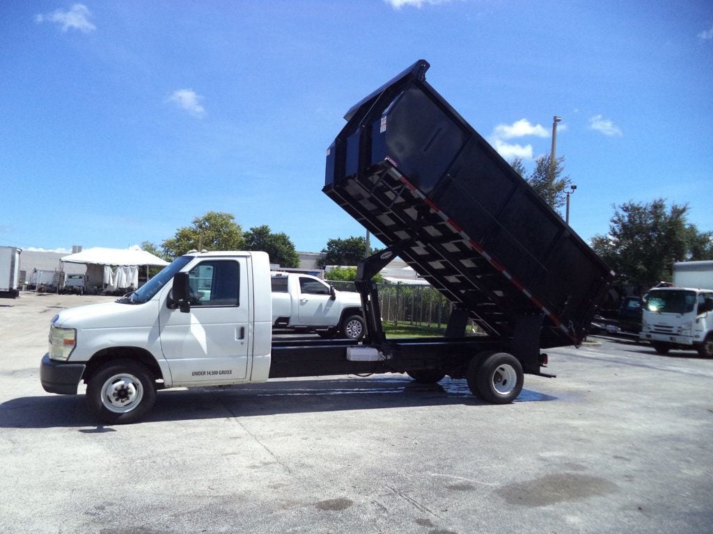 2011 Ford E450 *NEW* 15FT TRASH DUMP TRUCK ..51in SIDE WALLS - 22608654 - 21