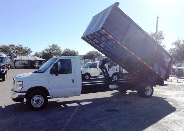 2011 Ford E450 *NEW* 15FT TRASH DUMP TRUCK ..51in SIDE WALLS - 21138590 - 22