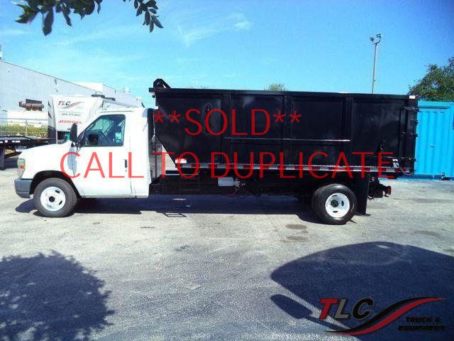 2011 Ford E450 *NEW* 15FT TRASH DUMP TRUCK ..51in SIDE WALLS - 21867498 - 0