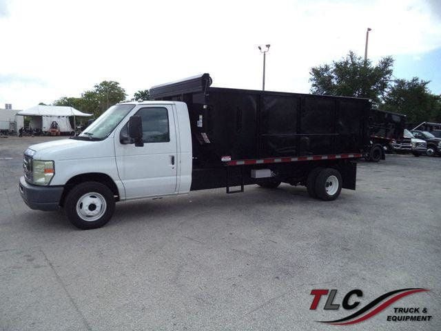 2011 Ford E450 *NEW* 15FT TRASH DUMP TRUCK ..51in SIDE WALLS - 21969378 - 0