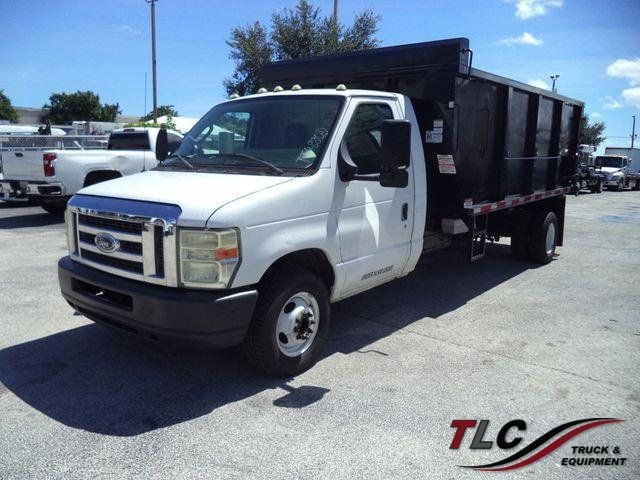 2011 Ford E450 *NEW* 15FT TRASH DUMP TRUCK ..51in SIDE WALLS - 22611778 - 0