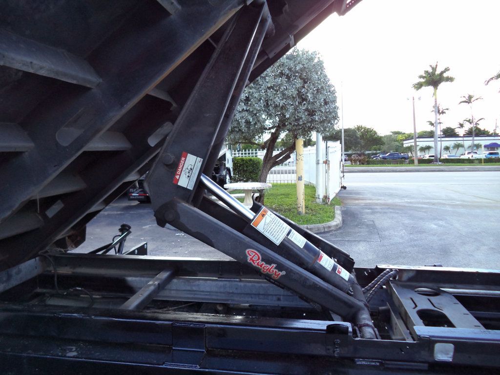 2011 Ford E450 w/ 12ft Steel Trash Dump Body Landscape Dump Truck - 22928118 - 18