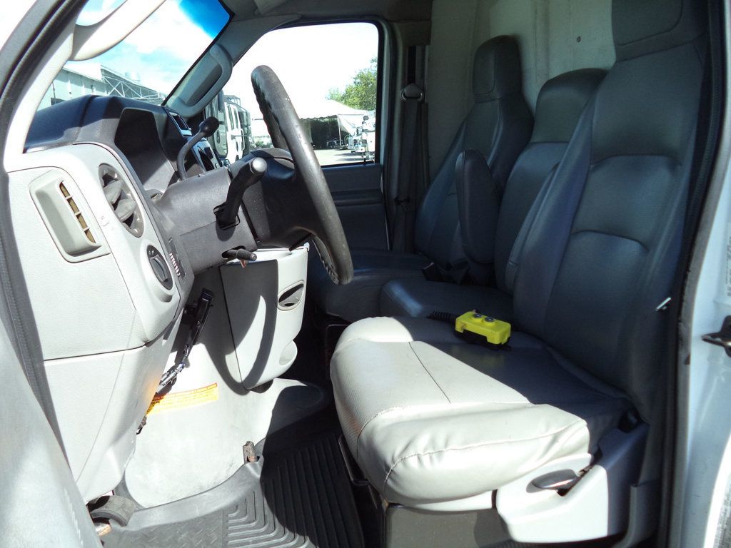 2011 Ford E450 w/ 12ft Steel Trash Dump Body Landscape Dump Truck - 22928118 - 25