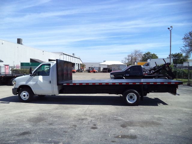 2011 Ford E450 With 18ft Steel Flatbed Platform Body Landscape Utility - 22765551 - 11