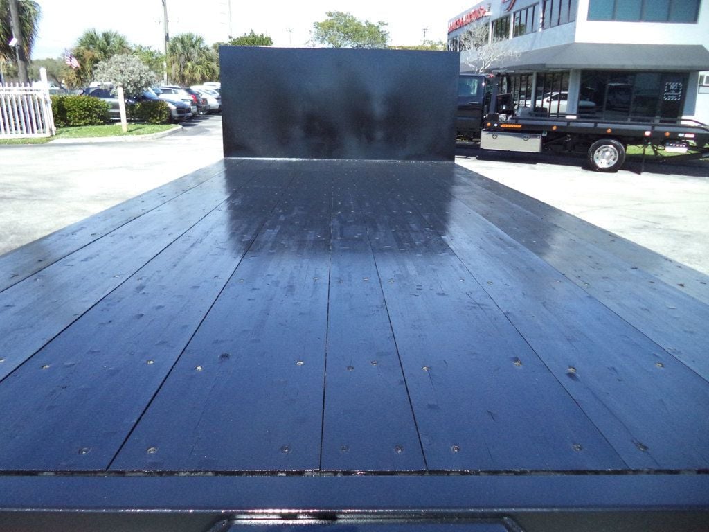 2011 Ford E450 With 18ft Steel Flatbed Platform Body Landscape Utility - 22765551 - 19