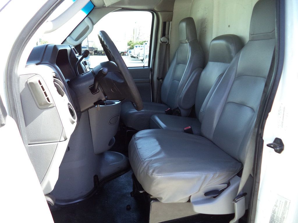 2011 Ford E450 With 18ft Steel Flatbed Platform Body Landscape Utility - 22765551 - 22
