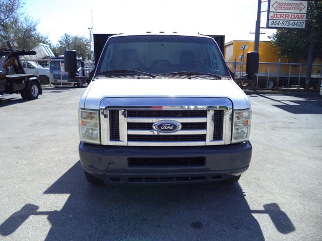 2011 Ford E450 With 18ft Steel Flatbed Platform Body Landscape Utility - 22765551 - 3