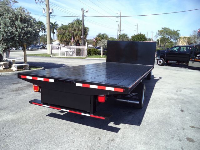 2011 Ford E450 With 18ft Steel Flatbed Platform Body Landscape Utility - 22765551 - 7