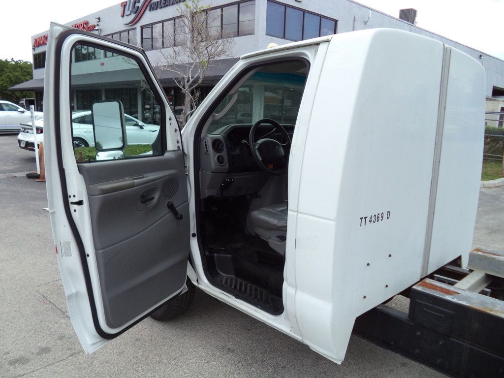 2011 Ford E450 w/ New 15ft Steel Trash Dump Body Landscape Dump Truck - 22526000 - 29